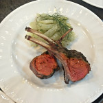 Rack of Lamb with Braised Fennel