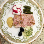 Homemade Country-Style Terrine with Garnishes